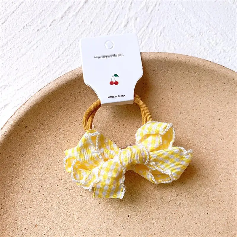 1 пара Детские эластичные повязки на голову в клетку| |