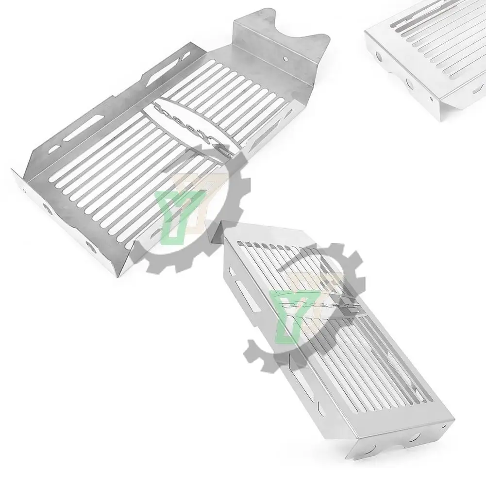 

1PCS For HONDA SHADOW VT600/STEED VLX400/VLX600 All Years Motorcycle Polished Grille Protector Cover Radiator Grill Frame Guard