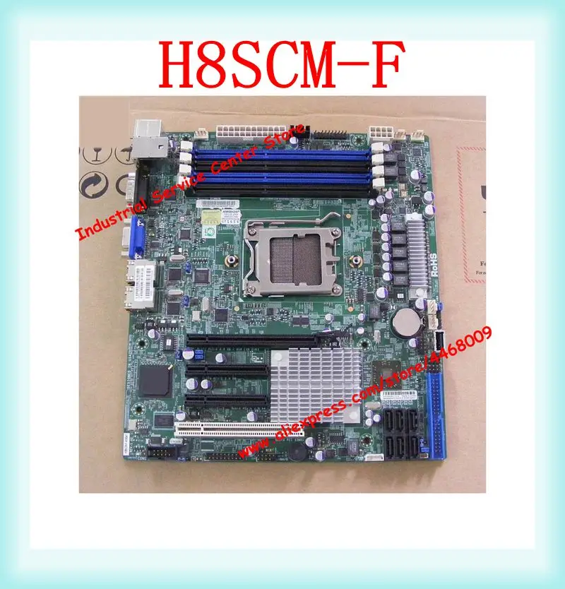 H8SCM-F Серверная системная плата SR5650 чип одноканальный Поддержка 8-ядерный C32