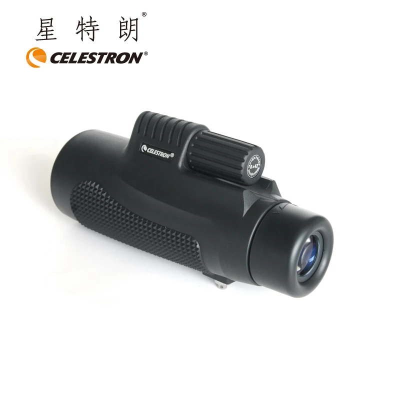 Celestron high magnification high-definition large eyepiece monoculars 8X42 and 10X42 handheld nitrogen-filled and waterproof