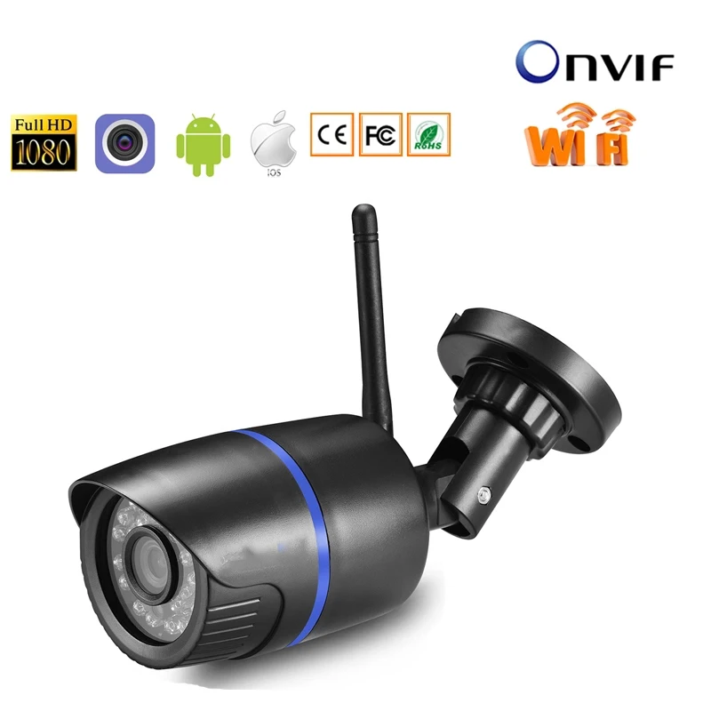 Intenergical Беспроводная ip камера 720P/1080P водонепроницаемая видеонаблюдения Wi Fi ipcamera