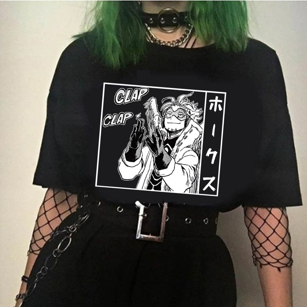 Футболка мужская оверсайз с принтом героев аниме Моя геройская Академия