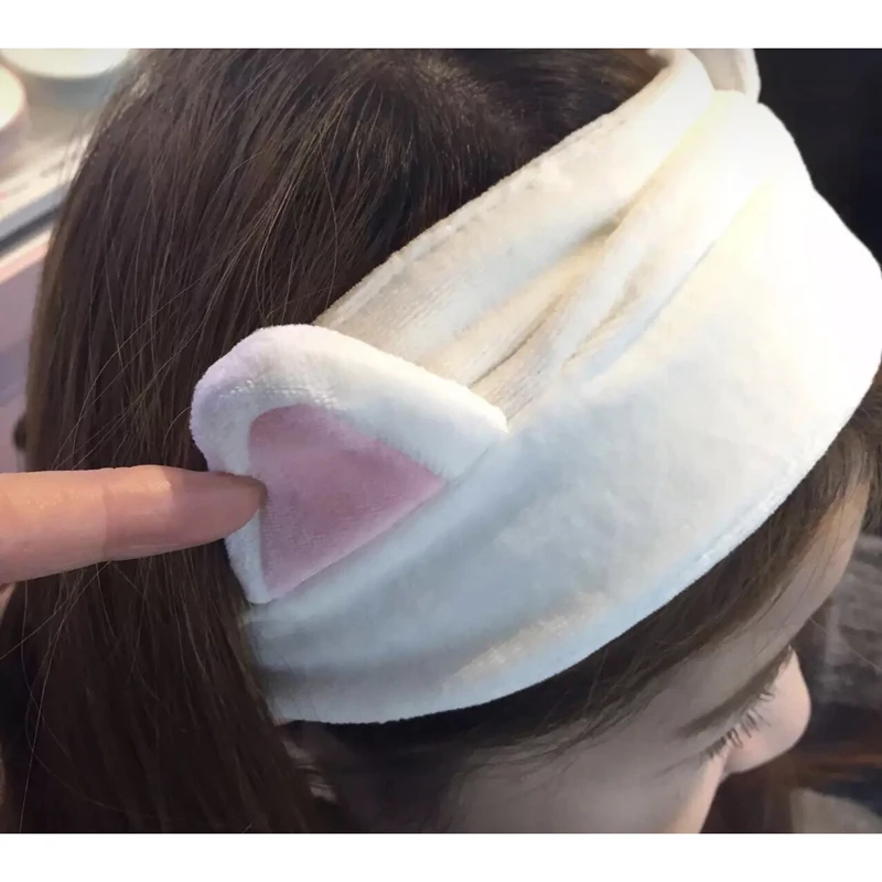 

Wholesale 5-30Pcs Elastic Hair Bands Wash Face Headwear Styling Headband for Women Girls Cute Ear Headband DIY Hair Accessories