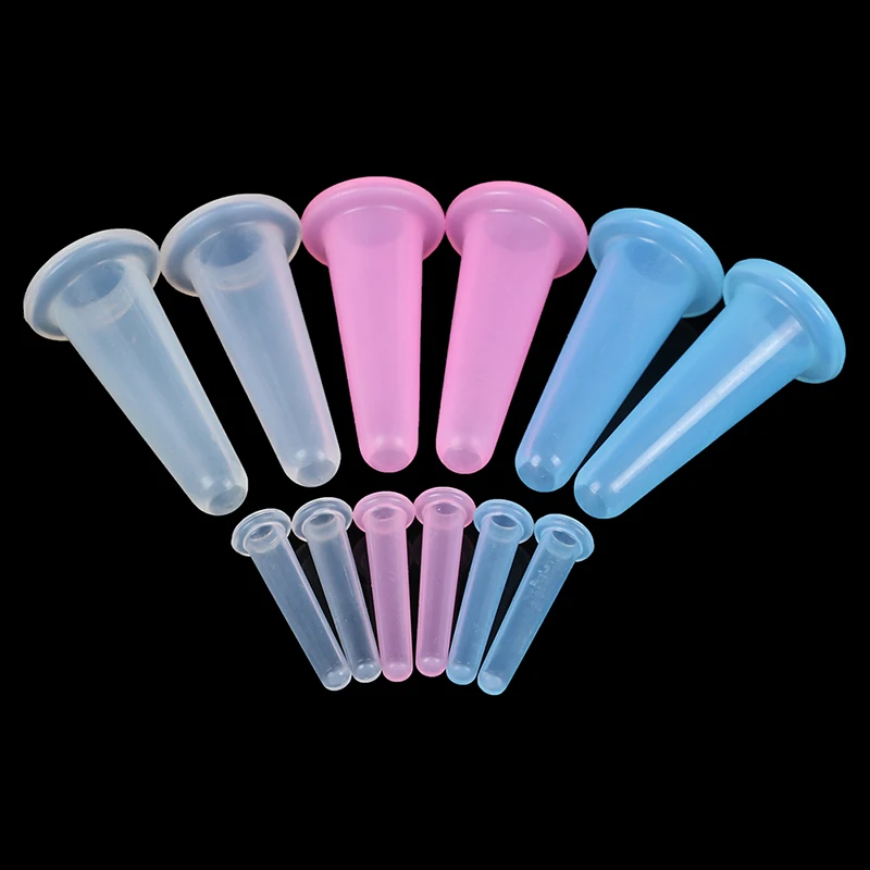 

5pcs Vacuum Cupping Cans For Massage Ventosa Celulitis Suction Cup Chinese Suction Cups Face Neck Massage Cans Anti Cellulite