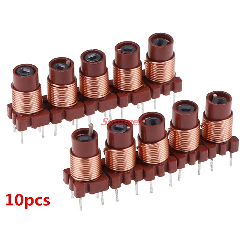 

Smart Home 10 Pieces 12T 0.6uh-1.7uh Adjustable High-Frequency Ferrite Core Inductor High Quality