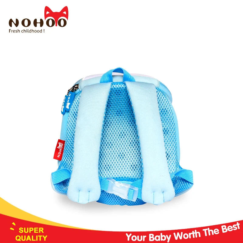 NOHOO 3D Cartoon School bags for girls boys backpack waterproof cute bag for kids unisex children bag kindergarten mini backpack