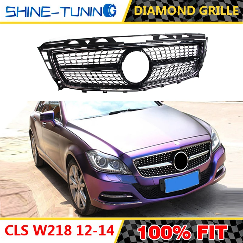 Алмазная решетка подходящая для нового класса CLS W218 2011 14 250 CLS300 CLS350 без