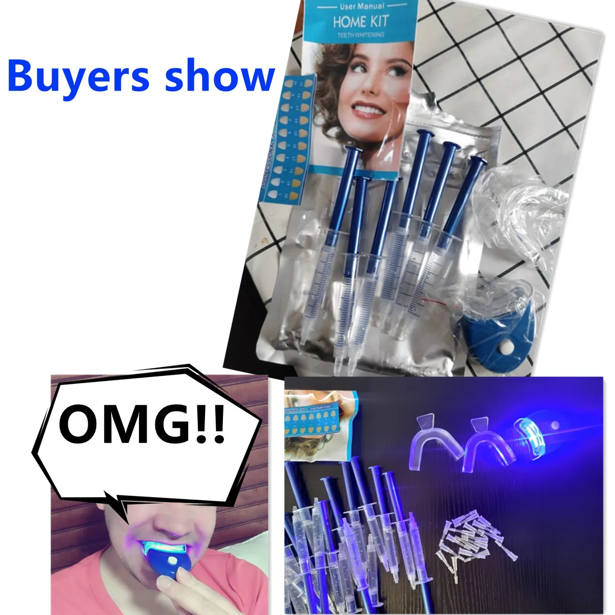 Набор для отбеливания зубов домашнего использования 44% пероксидная система гель