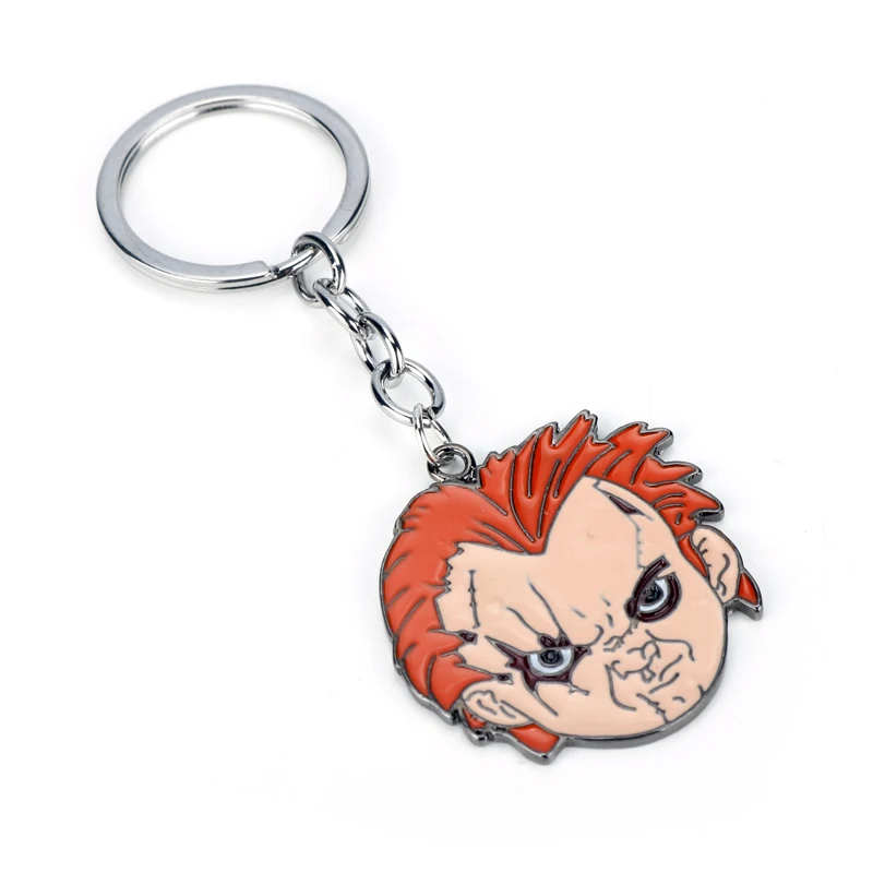 Страшные украшения на шею из потомство Чаки брелок мультяшный игрушка подвесная