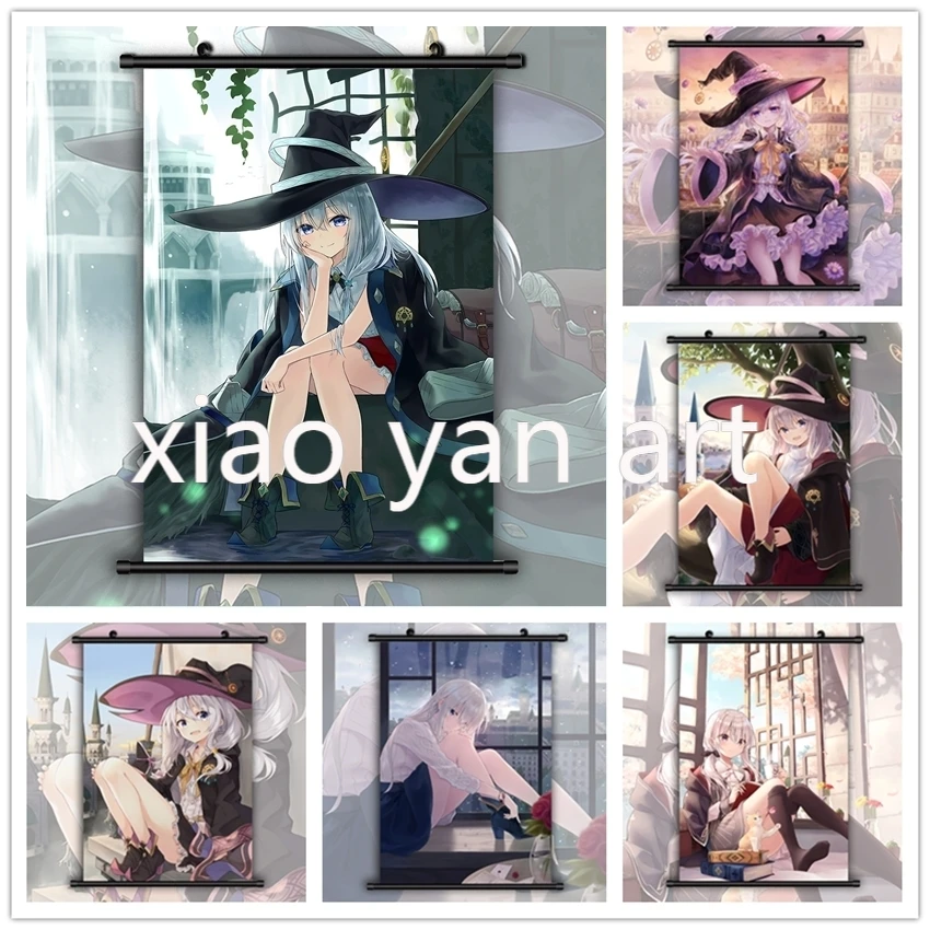 

Алмазная живопись «сделай сам», Набор для вышивки крестиком из аниме «ведьма илена», вышивка в комнату