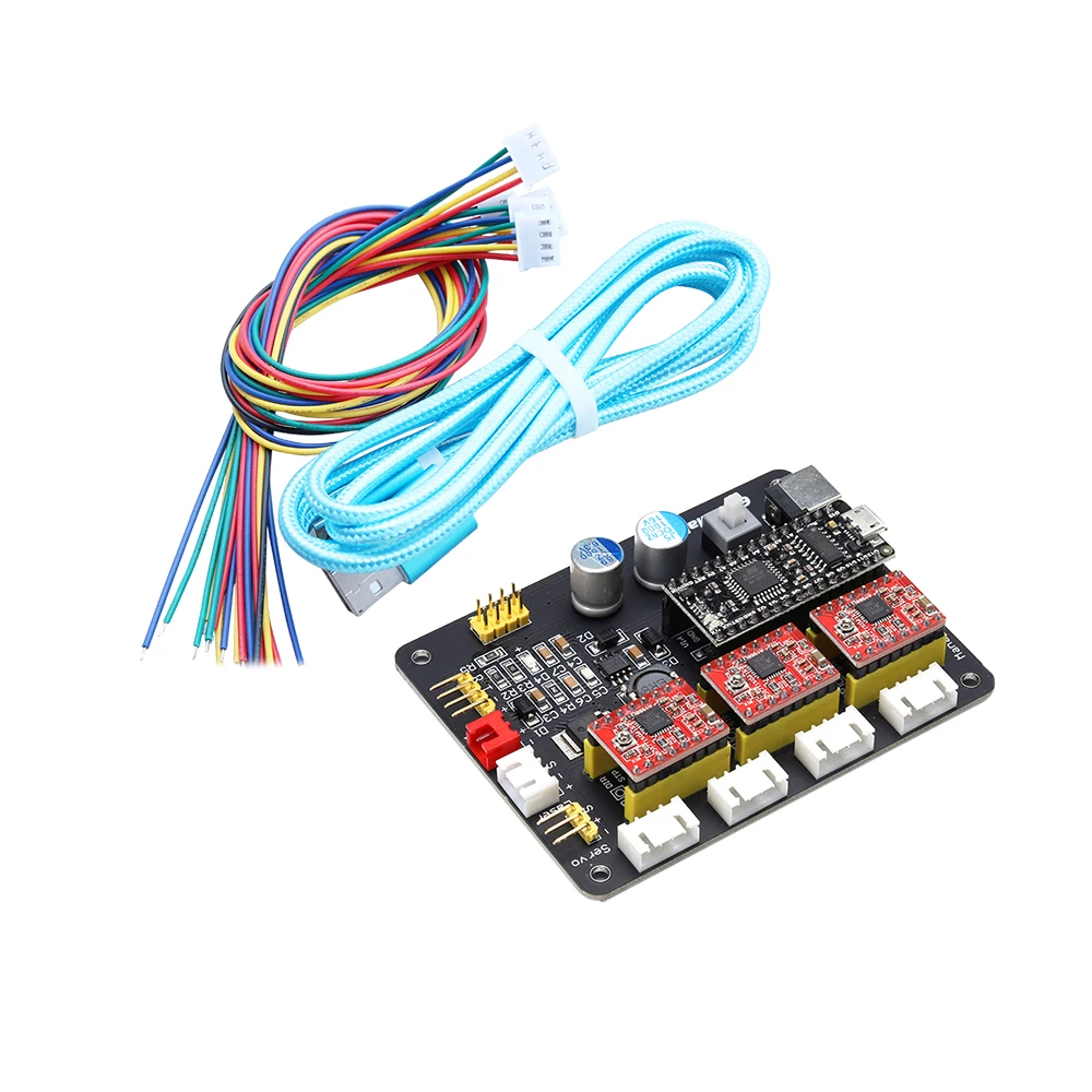 XYZ 3-осевой шаговый двигатель плата контроллера управления панель для рабочего