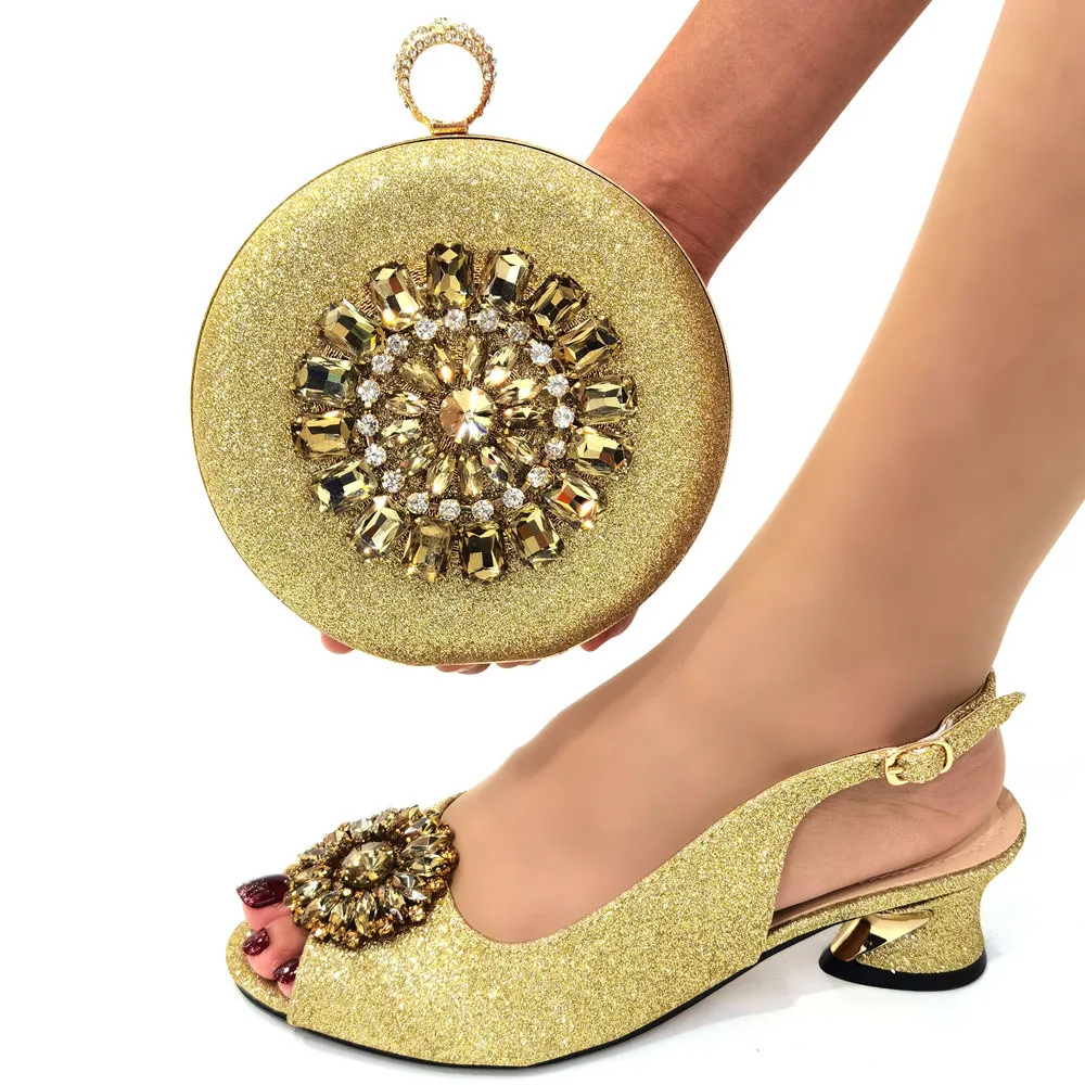 Doershow красивые синие итальянские туфли с подходящими сумками комплект женской