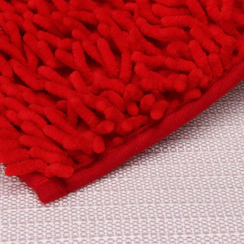 Мягкий ворсистый Нескользящий Впитывающий Коврик для ванной коврики душа коврик