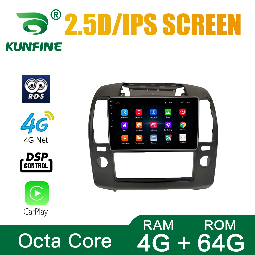 OctaCoreAndroid10.0 автомобильный DVD-плеер с GPS-навигацией стерео-проигрыватель для Nissan