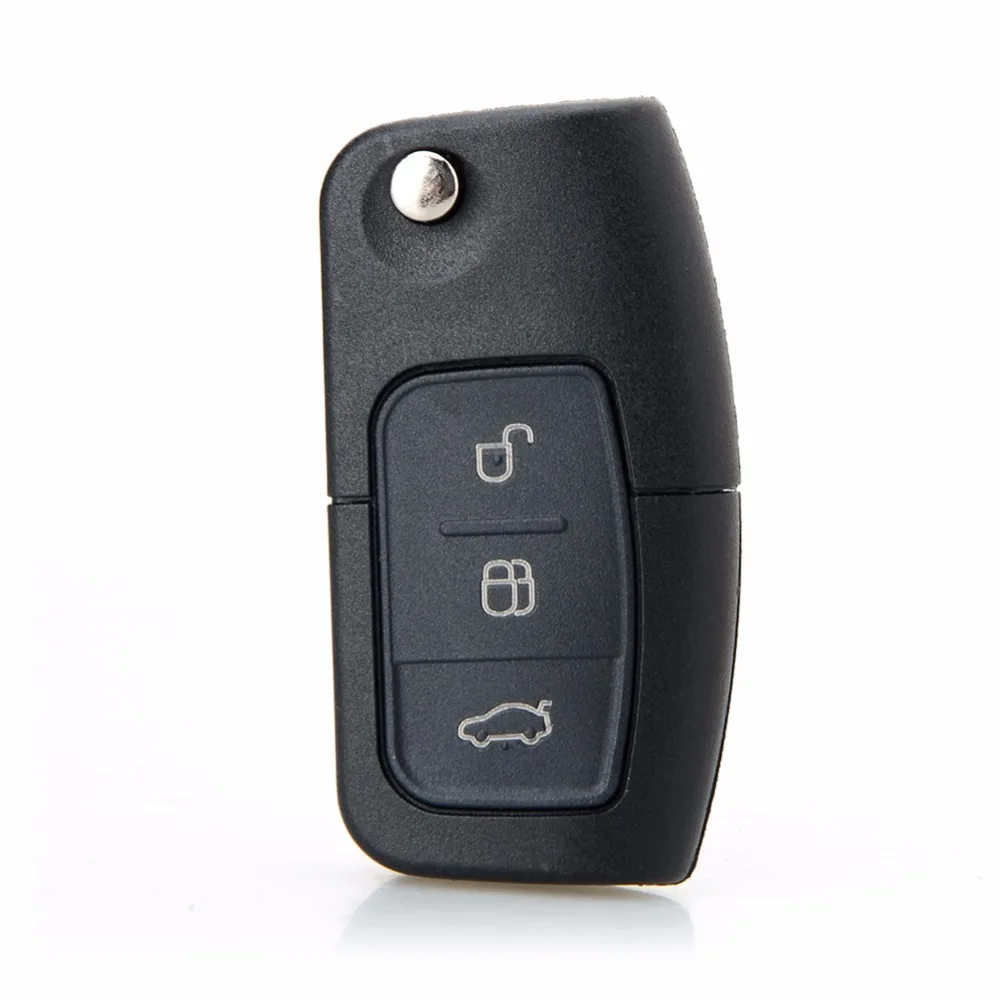 Бесключевая запись дистанционного ключа Fob 3 кнопки 433 МГц с чипом 4D63 для Ford Focus Monde