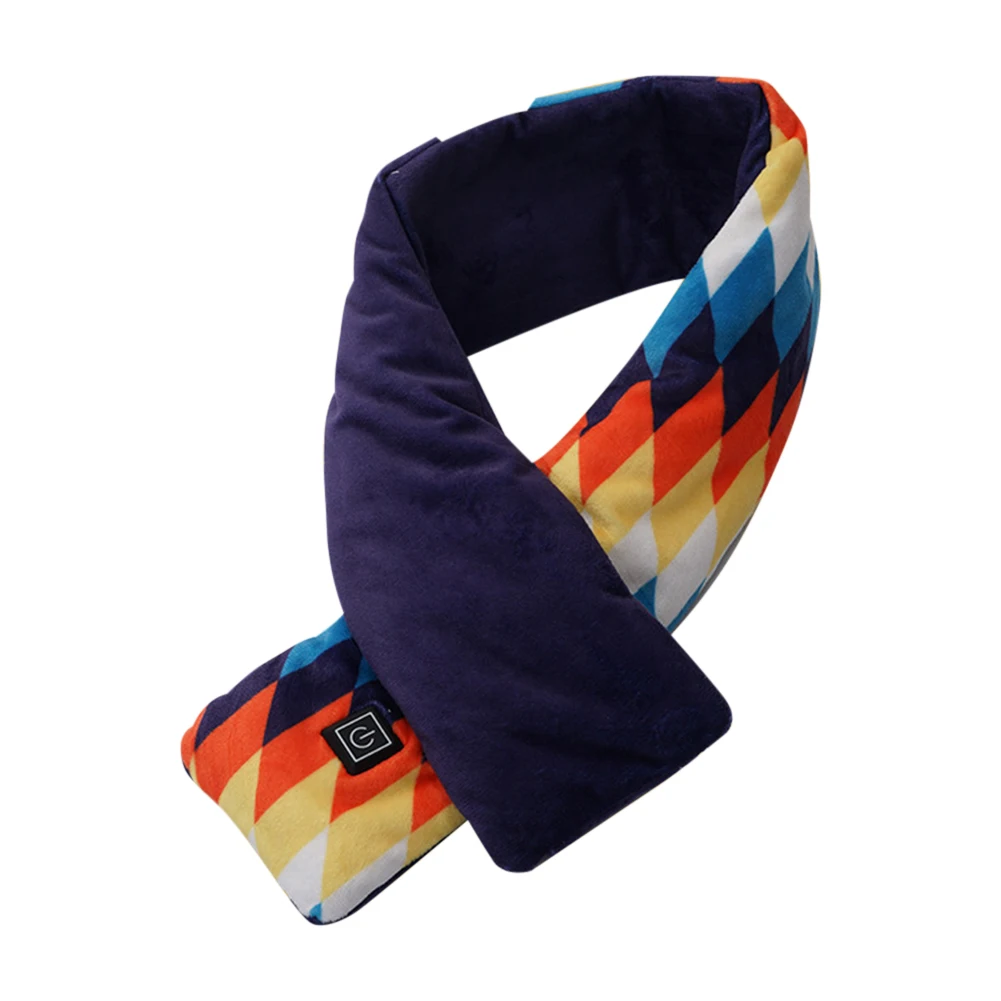 

Winter Smart Heated Scarf USB Heating Shawl Cold Weather Neck Warmer Heated Neck Wrap With Powerbank And Pockets