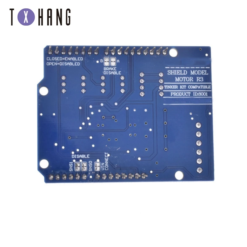 Модуль двигателя для Arduino uno L298N L298P R3 защитный экран 5 в 12 В 2 А полосный мостик UNO