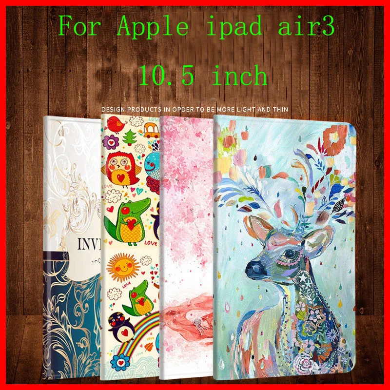 

Luxury PU Leather Flip Magnetic Tablet Case Cover for ipad pro 10.5 inch Protective Shell Coque For new iPad Air 3 Stand Fundas