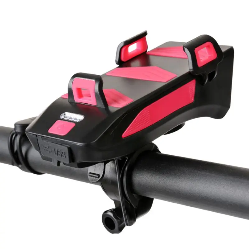Передняя фара для велосипеда светильник держатель телефона велосипедный Звонок