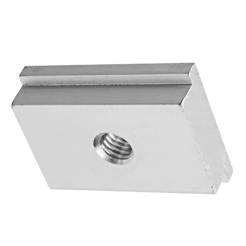 

23*30mm Silver Aluminum T Slot Nut Fastener Sliding Replacement For Woodwork