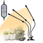 Светодиодная фитолампа для растений, ламсветильник полного спектра с USB для выращивания растений, саженцев, цветов в доме, Зажимная лампа для теплиц, тент