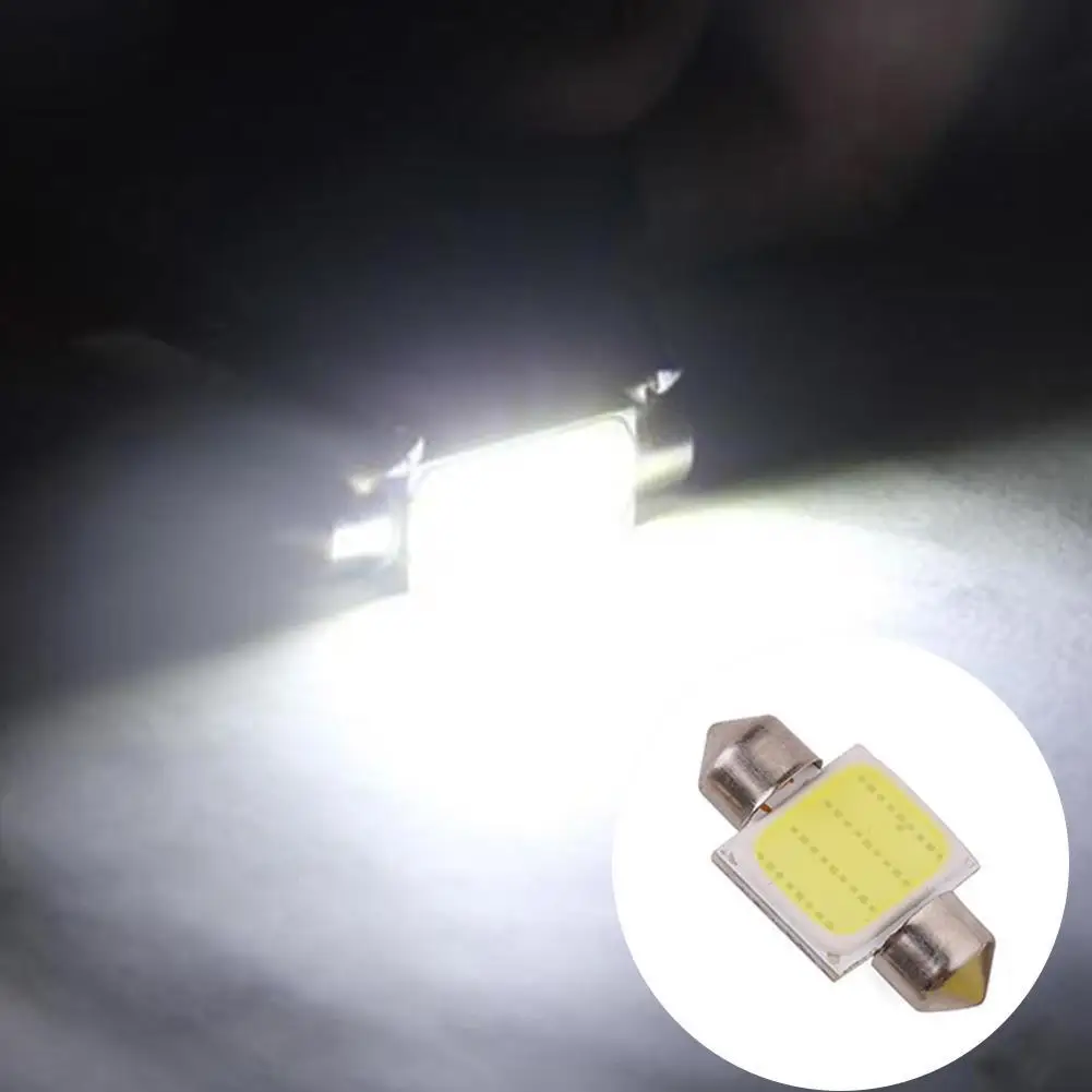 6 шт 12V светодиодный потолочный светильник/лампа для чтения дневные ходовые огни 12V Белый лампы для автомобилей номерного знака интерьер чтение светильник 1,2 W фары для автомобилей