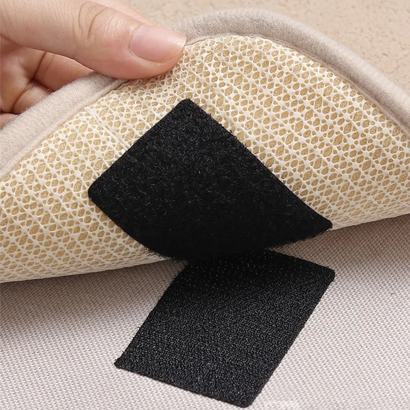 Самоклеящаяся лента с застежкой липучкой 5 шт. зажим для простыни дивана пола