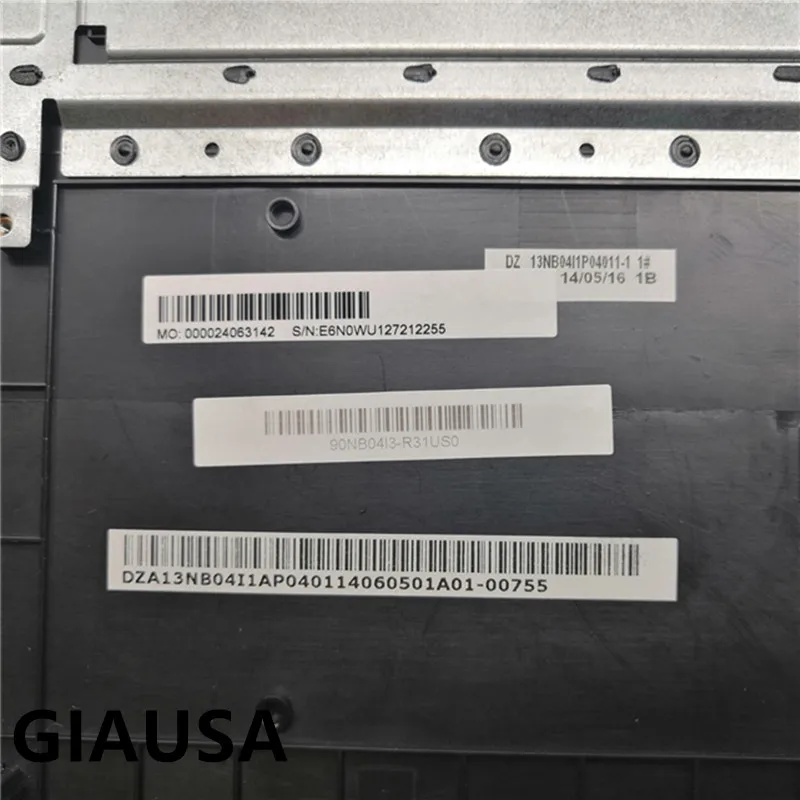 Новая американская клавиатура для Asus X751 X751LK X751LKB X751LN X751LNB с черной подставкой рук