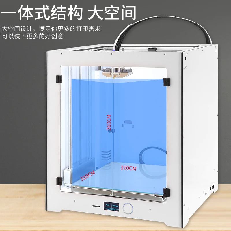 

3d Printer big Size UM2+ Ultimaker 2 Updated hotend and Extruder Newest 3D Design.