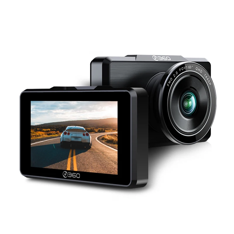 $78.56 360 G500H Dash Cam + 32G Card Front 2K FHD Rear 1080P Dual Camera 160