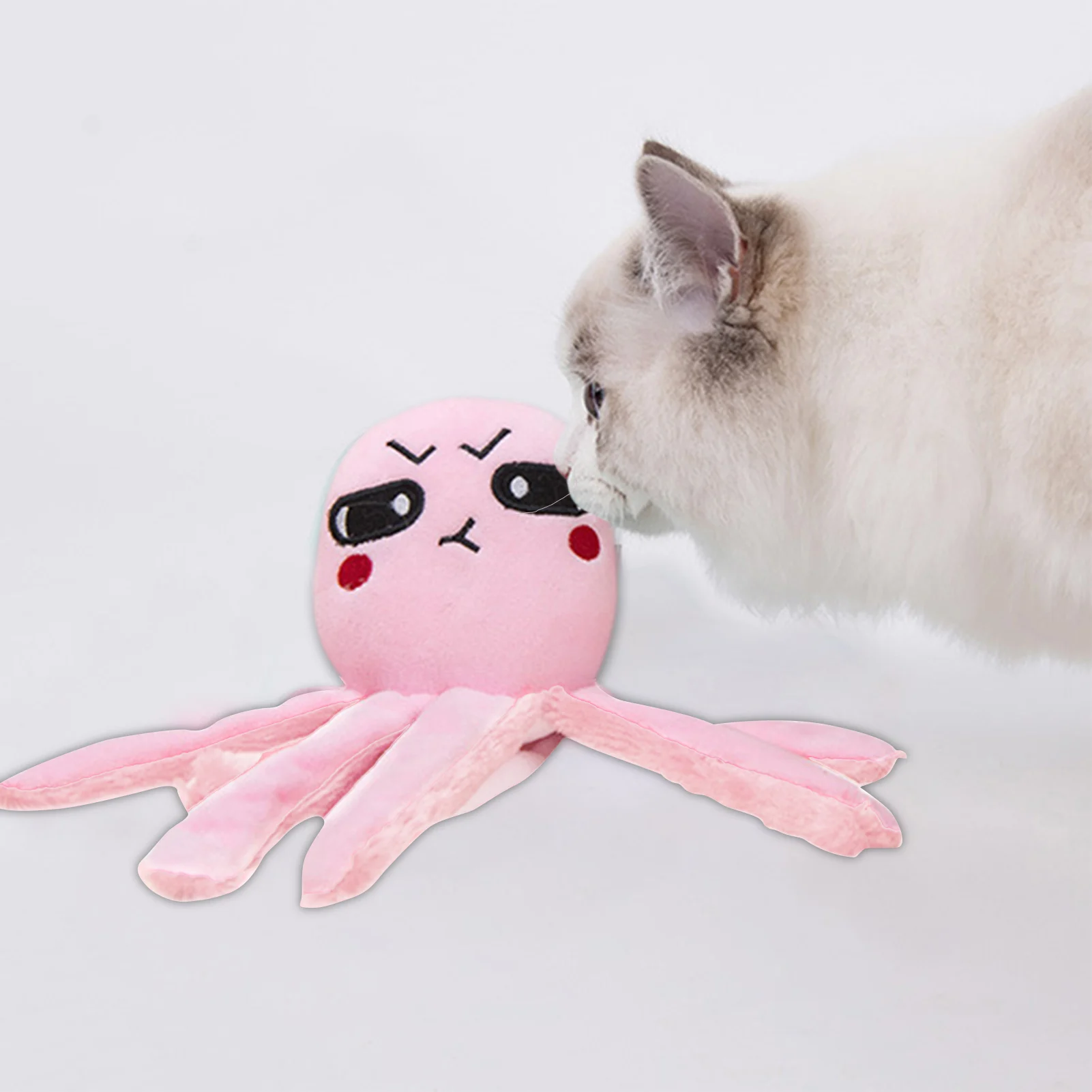 

Pet Supplies Paper Octopus Dog Toy Bite-resistant Interactive Small and Medium-sized Dog Toy