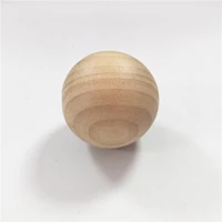 missxiang 60mm diy ball round spacer wood beads eco friendly natural wood jewelry wooden beads jewelry making toys for children