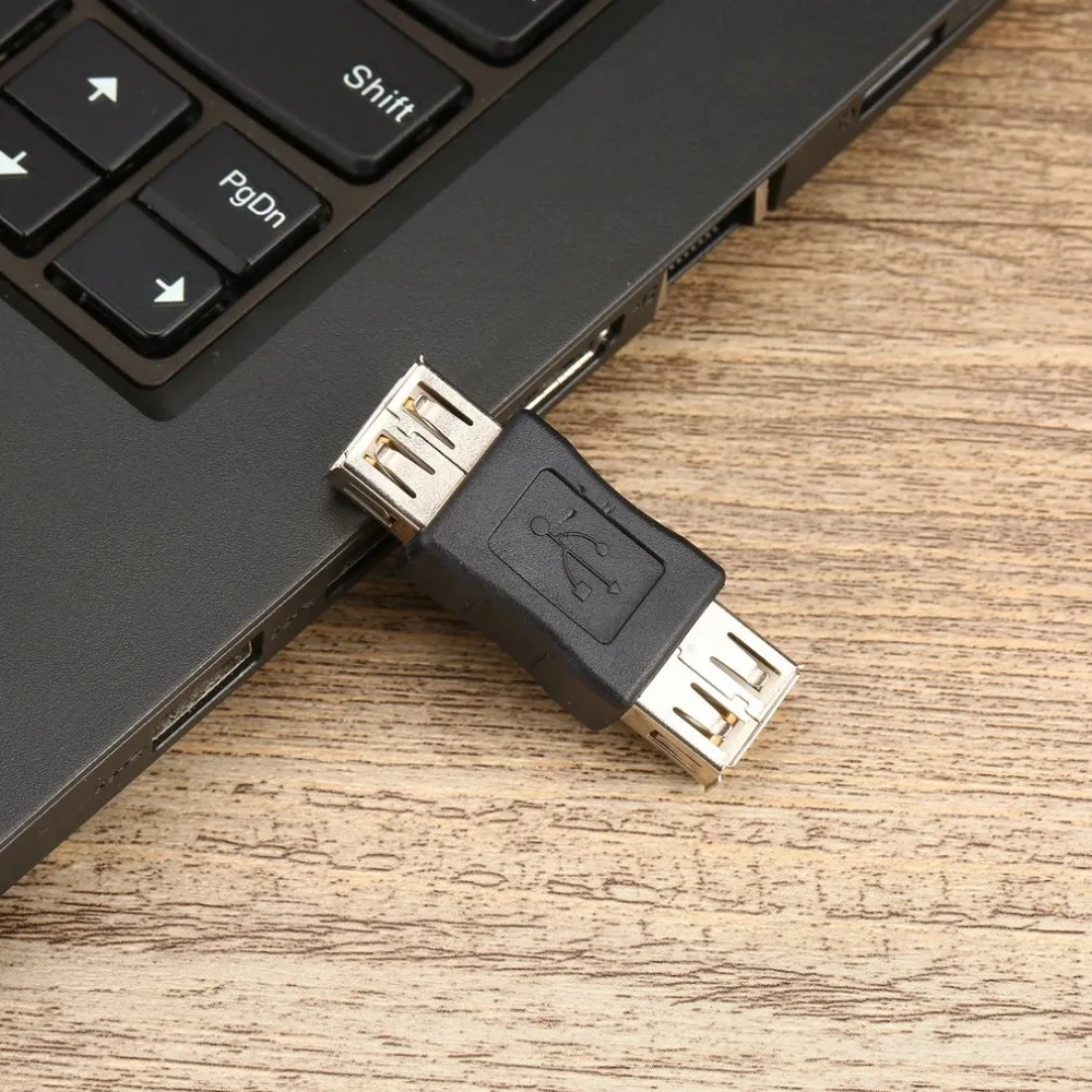 Соединитель USB типа A Мама-мама Переходник в конвертер F/F применяется освещении |