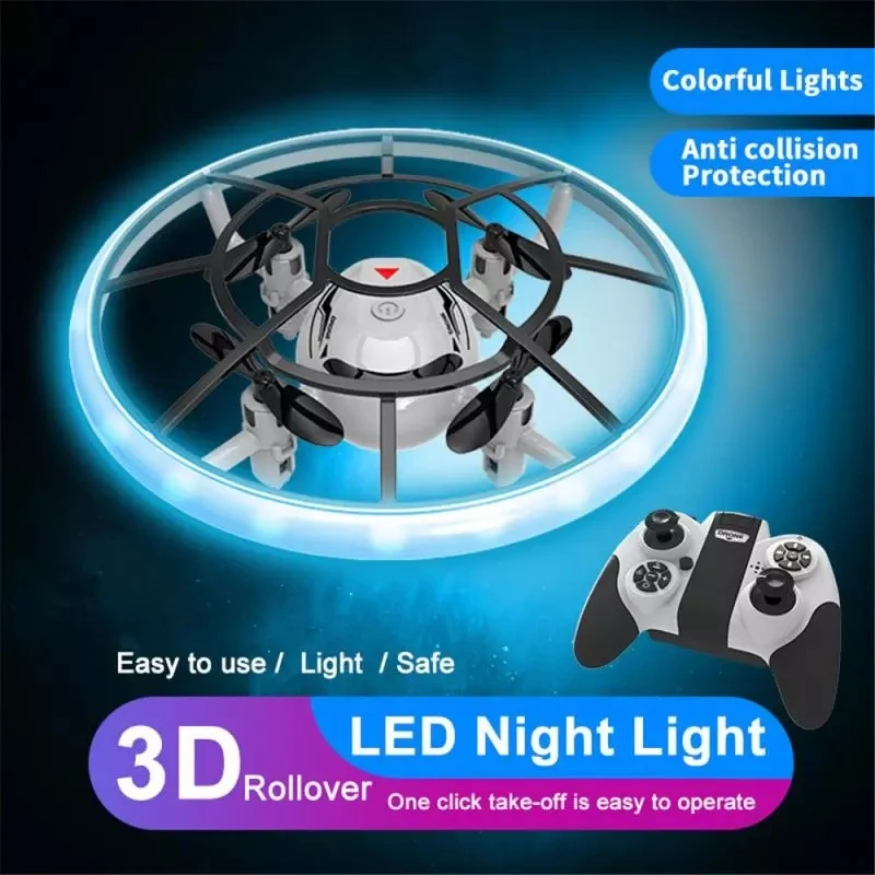 

New UFO Mini Remote Control Drone Altitude Hold Plane Hand Sensing Infrare Quadcopter Electric Induction Aircraft Toy Kid Gifts