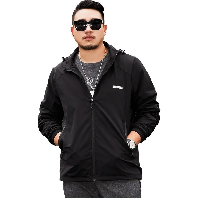 

Men's big size 2020 New Plus Size 8xl Autumn Casual Bomber Jacket Coat Men New Arrivals Spring Fashion Pockets Jackets Slim Fit