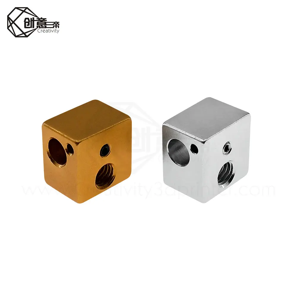 5 шт. V5 нагревательный алюминиевый блок полностью Металлическая нагревательная