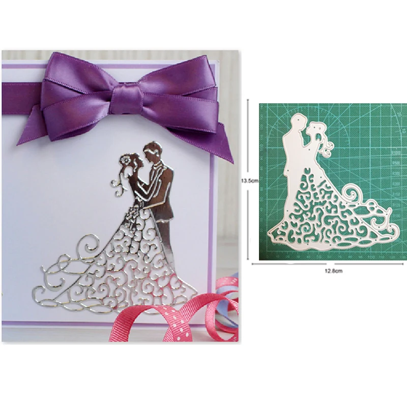 Пресс-форма для резки металла пресс-форма свадебных пар декоративные штампы