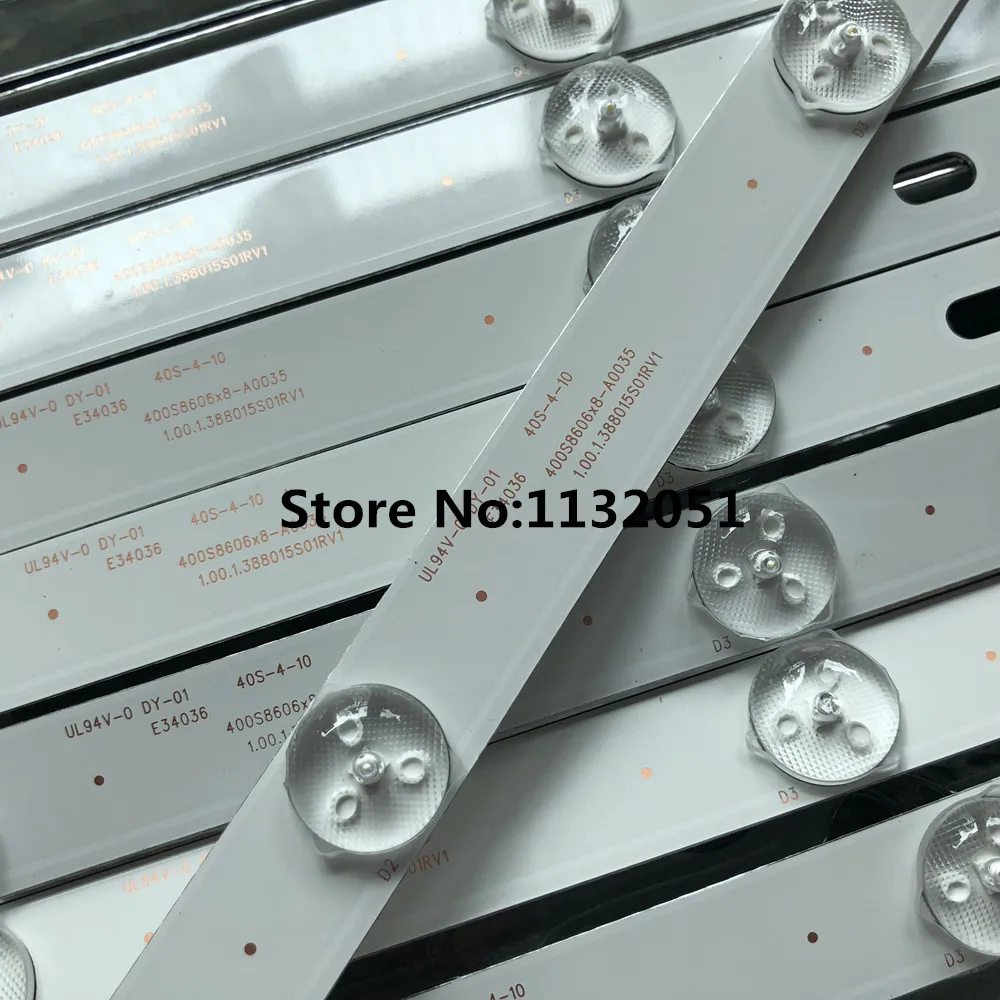 8 шт./лот 100% новинка 40-дюймовая панель светодиодной подсветки для телевизоров philips