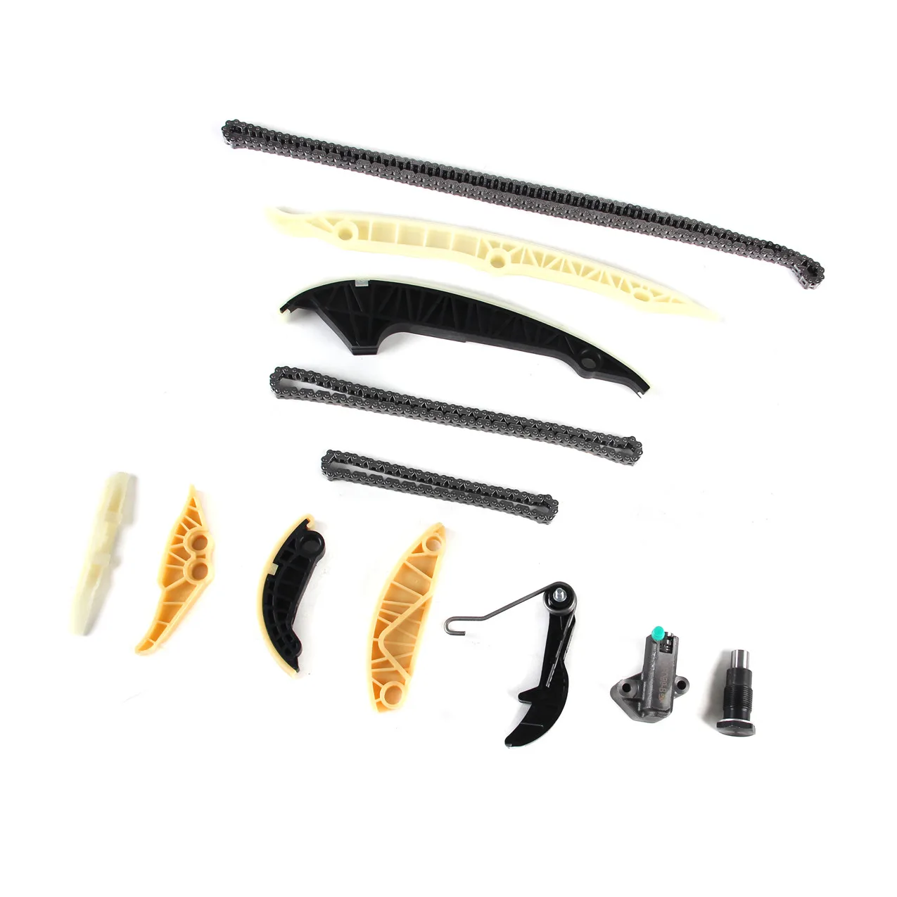 

06K109158AD 12pcs Timing Chain Tensioner Guide Kit For V-W Passat Polo Golf Au-di A4 A5 1.8 2.0