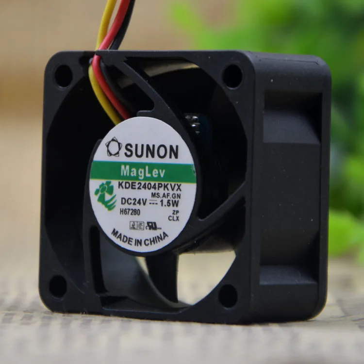 

NEW KDE2404PKVX 24V 1.5W 4020 4CM 3 wires Motor protection cooling