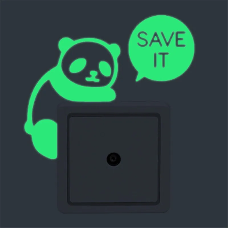 Светящиеся дневные наклейки флуоресцентная сказочная наклейка украшение для