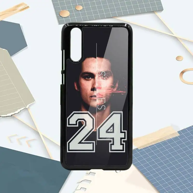 

Dylan O'Brien Teen Wolf cool Phone Cases PC For Samsung galaxy S note 8 9 20 10 e lite2019 plus pro ultra