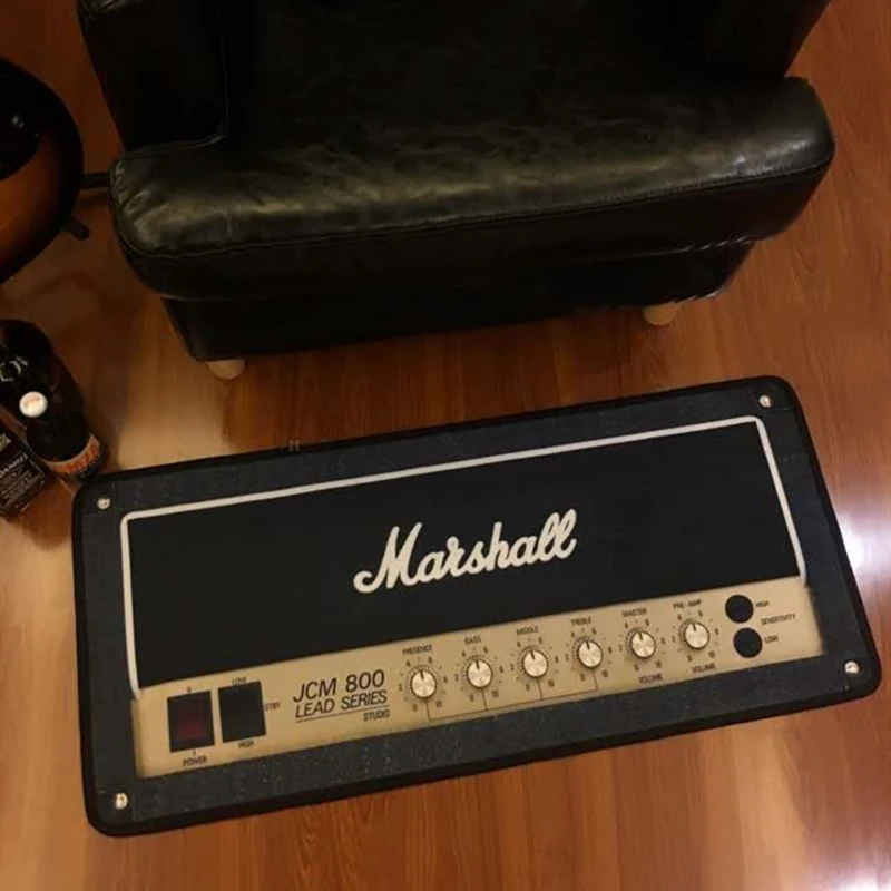 Marshall Guitar современный фланелевый ковер с принтом напольный для гостиной спальни