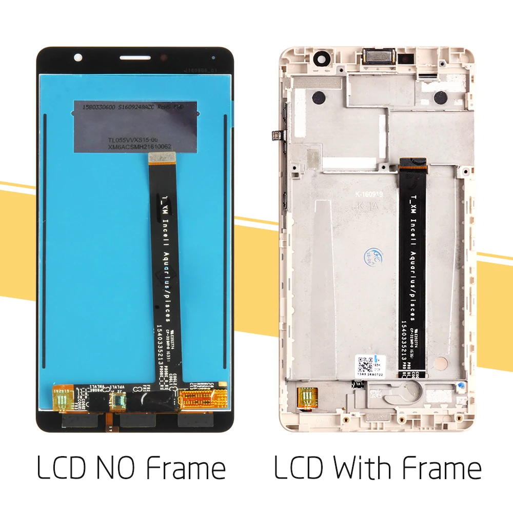 ЖК-дисплей SRJTEK 5 дюйма ZS550KL для Asus Zenfone 3 Deluxe Z01FD сенсорный матричный цифровой