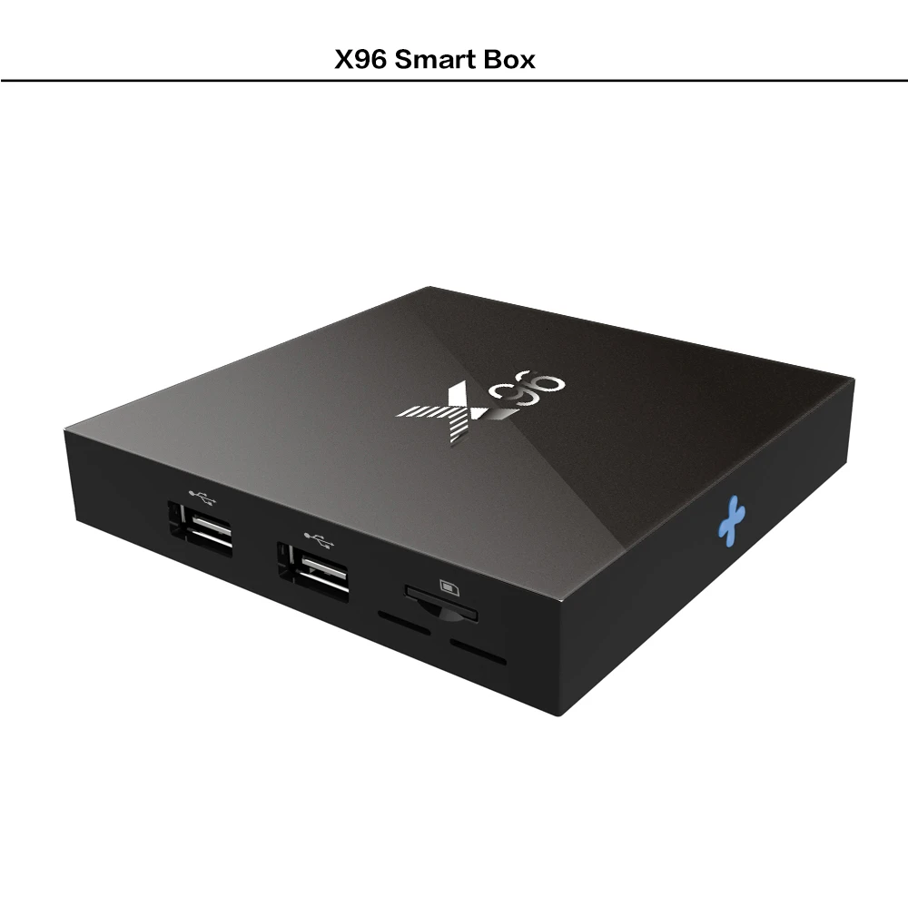 X96 S905W стандартная серия Смарт ТВ коробка. Android 6 0 Поддержка tf-карты 4 ГБ/8 ГБ/16 ГБ. 2 4G