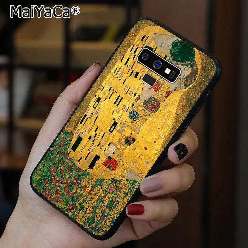 MaiYaCa Gustav Klimt Art TPU мягкие Аксессуары для телефонов Чехол телефона Samsung S9 plus S5 S6 S6edge