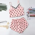 Комплект женской одежды для сна, Пижама для женщин, Домашний комплект для сна, топы и штаны, Женский комплект для сна f5