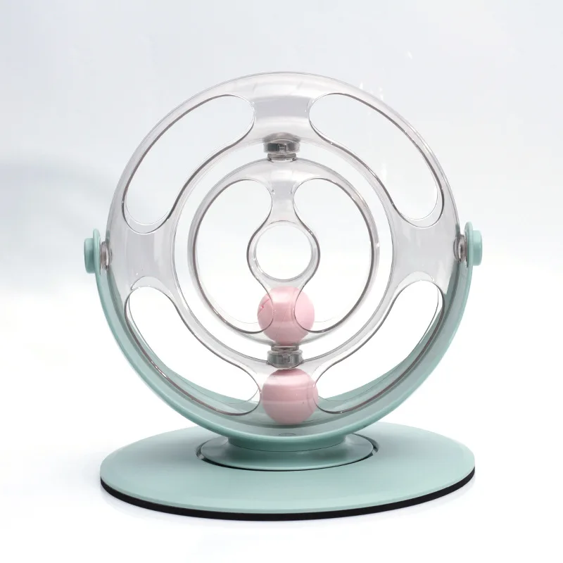 

Cat Toy Funny Cat Stick Rotating Space Cup Turntable Kitten Relieves Boredom Kitten Funny Cats Kitty Toy Supplies