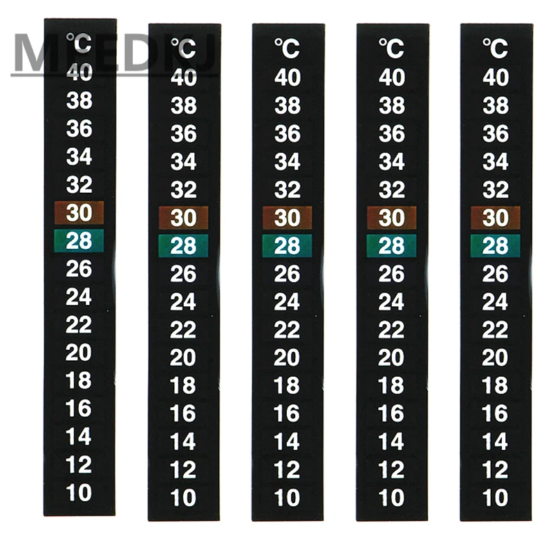 Цифровой аквариумный термометр на клейкой основе для холодильника меняет цвет и