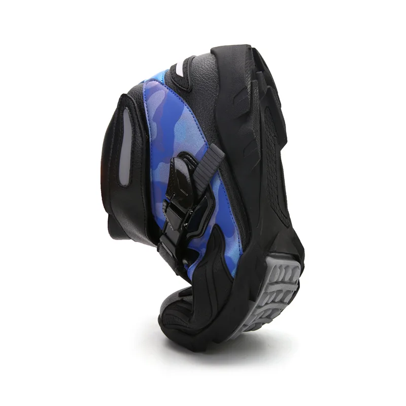 

Large Size Motorcycle Motocross Racing Boots Shoes Men Women Fashion Outdoor Sprots Riding Shoes Wearable Size 37-48